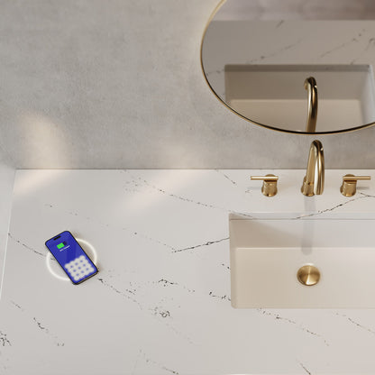 60" Single Top, 3 CM Silestone w/ Sink