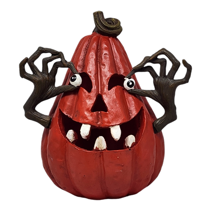 Light Up Jack-O-Lantern - Red