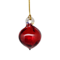 Egyptian Glass Mini Ornament - Christmas Red
