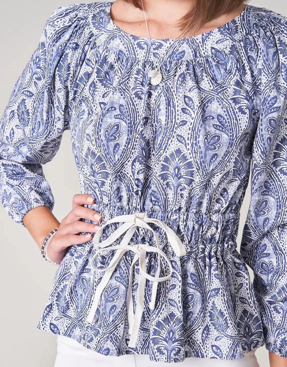 Colette Blouse - Bellinger Arbor Denim