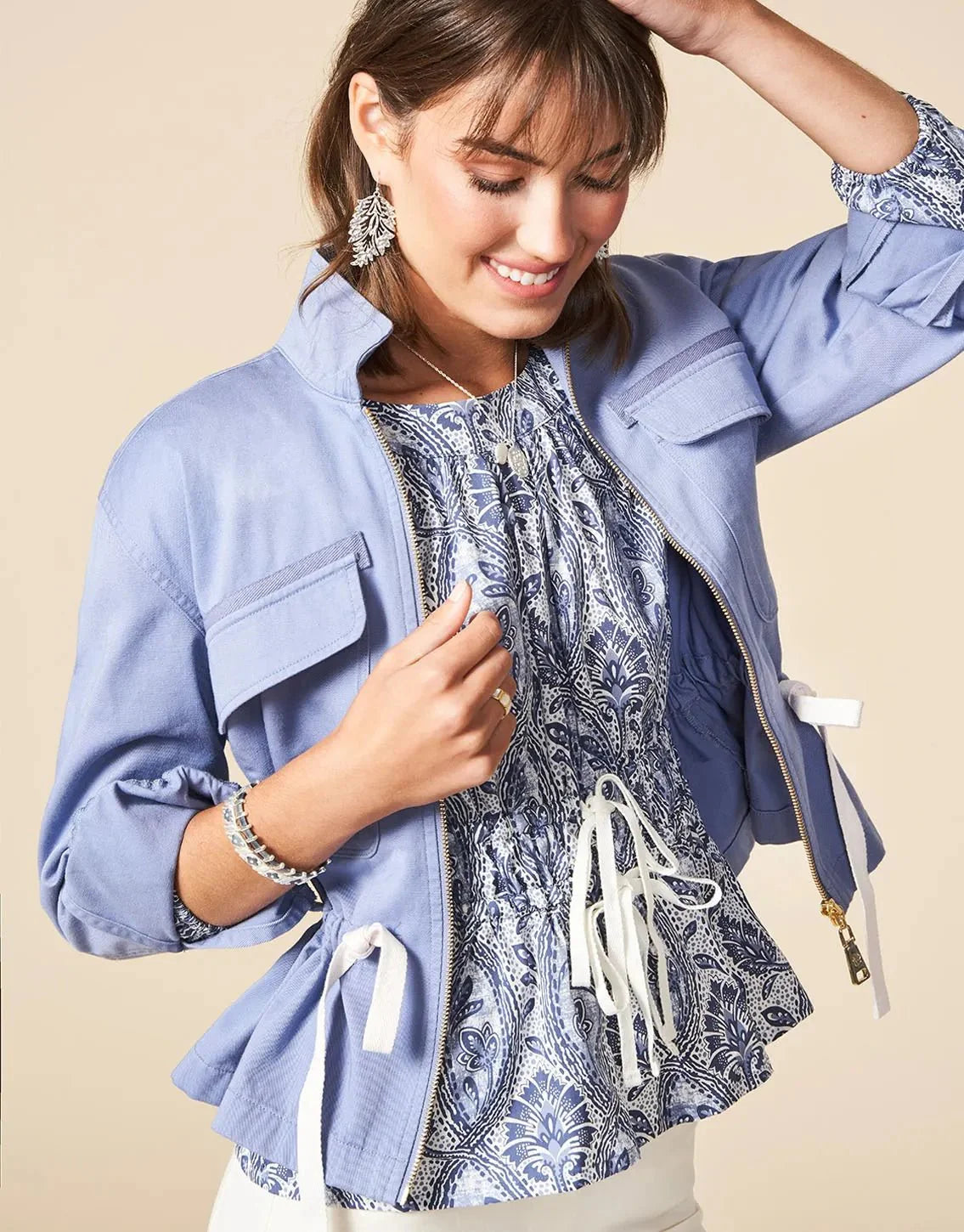 Colette Blouse - Bellinger Arbor Denim