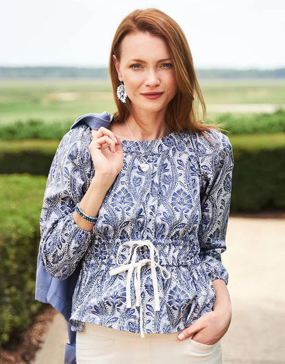 Colette Blouse - Bellinger Arbor Denim