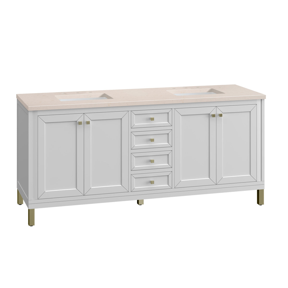 Chicago 72" Double Vanity Cabinet