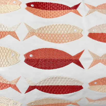 Coral Fish Pattern Indoor/Outdoor Pillow