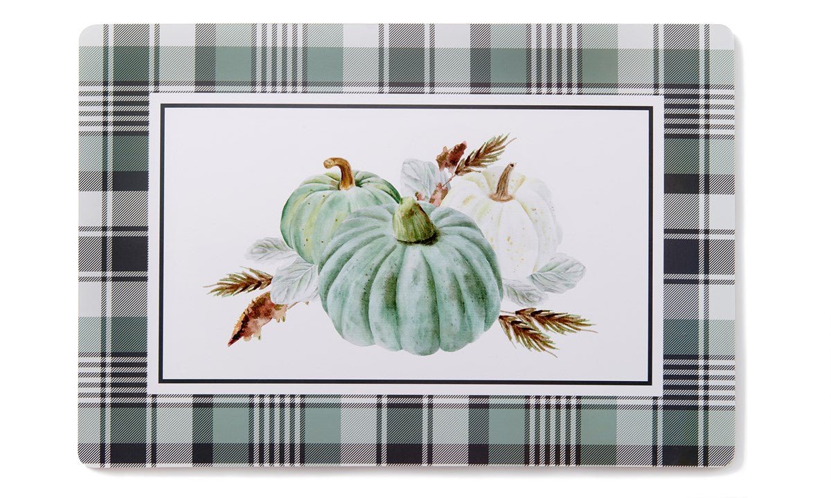 Cork Back Pumpkin Placemat