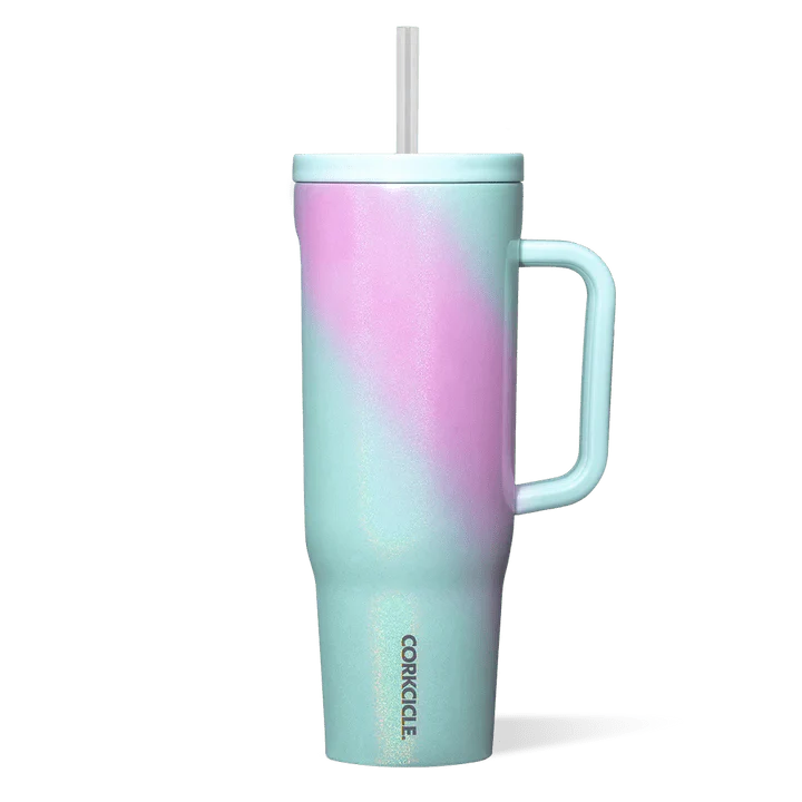 Corkcicle Cruiser 40 oz - Pink & Teal Shimmer