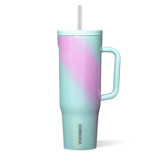 Corkcicle Cruiser 40 oz - Pink & Teal Shimmer