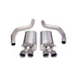 Corsa 06-13 Chevrolet Corvette C6 Z06 7.0L V8 Polished Sport Axle-Back Exhaust
