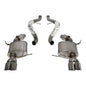 Corsa 08-12 BMW M3 Convertible E93 Polished Sport Cat-Back Exhaust
