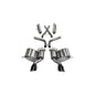 Corsa 12-14 Jeep Grand Cherokee 6.4L V8 Black Sport Cat-Back Exhaust