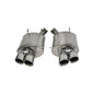 Corsa 13-13 Ford Mustang Shelby GT500 5.8L V8 Polished Sport Axle-Back Exhaust
