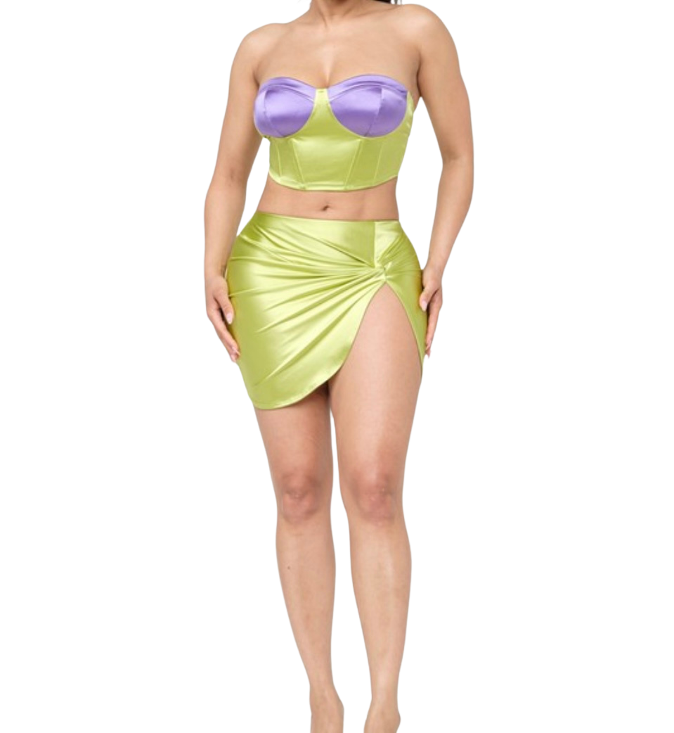 Corset Skirt Set