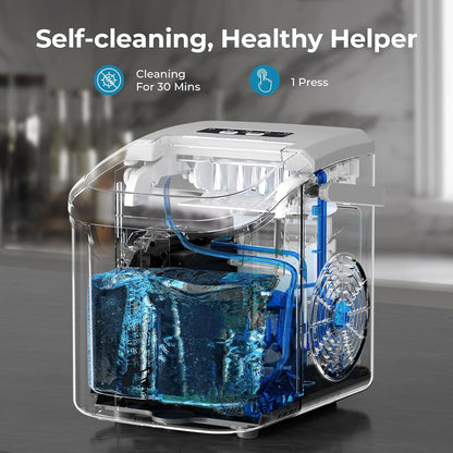 Countertop Ice Maker, 26 lbs/Day ice Production 58012RIM0