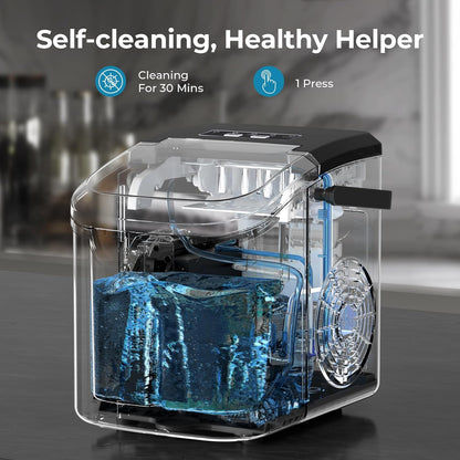 Countertop Ice Maker, 26 lbs/Day ice Production 58012RIM0