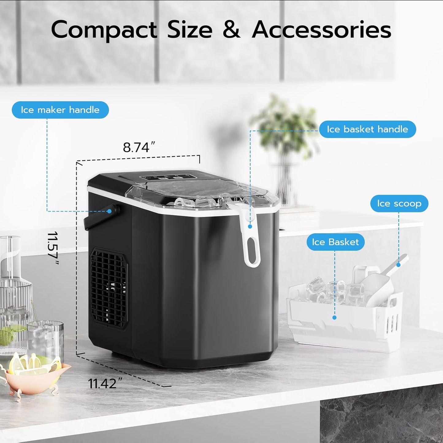 Countertop Ice Maker Z5812B\Z5822G\58012RIM0