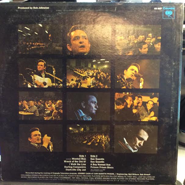 Johnny Cash At San Quentin (VINYL) | Very Good Plus Plus (VG++) Excellent (EX)