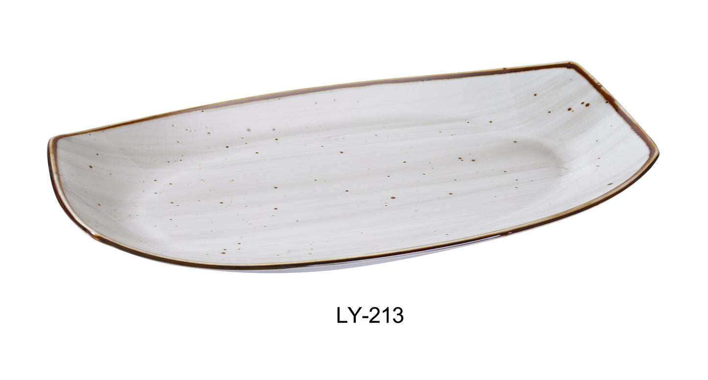 Yanco LY-213 Lyon Collection 13" Rectangular Plate