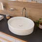 ALFI brand  ABC911 White 22" Oval Above Mount Ceramic Sink