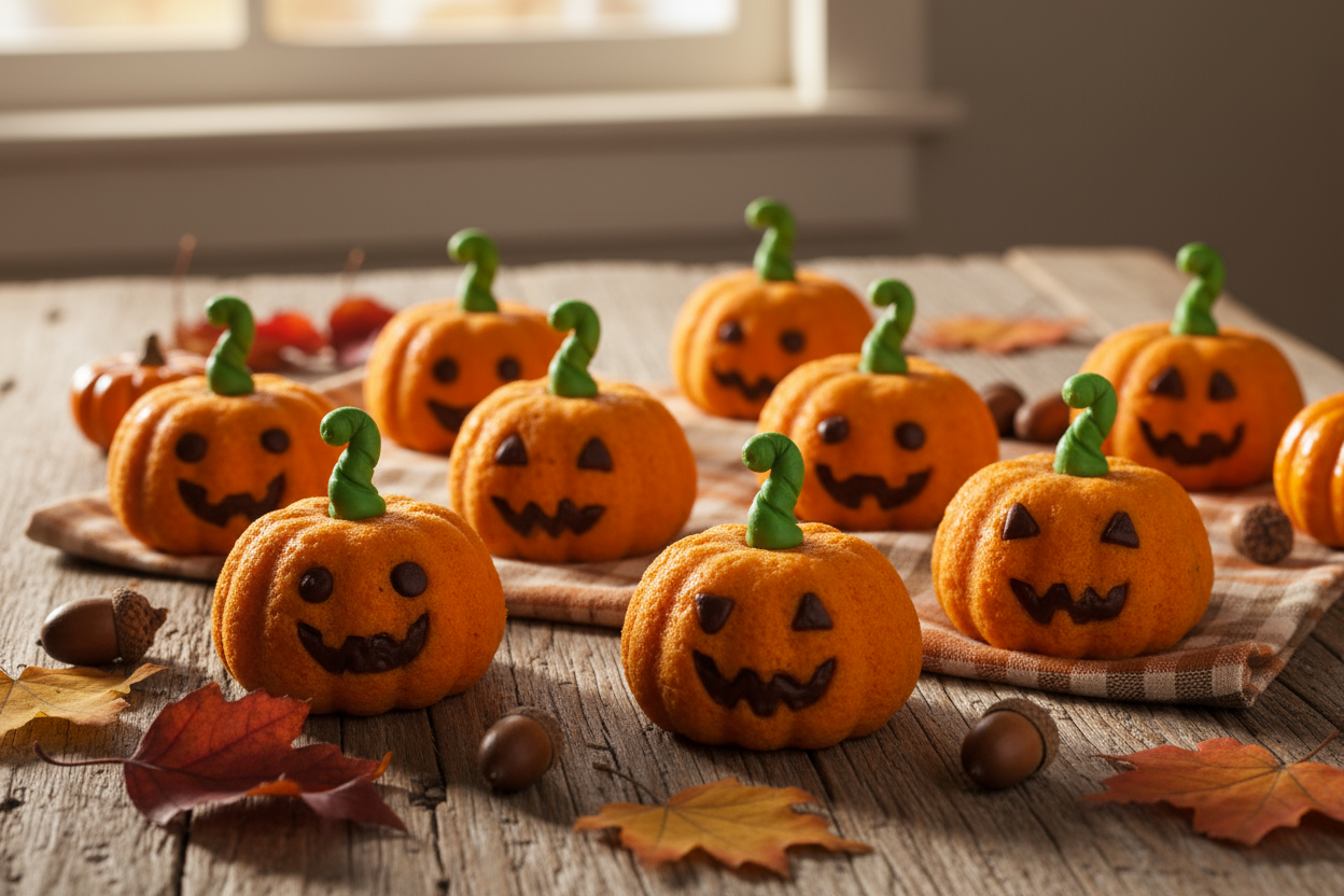 create an image for recipe Spooky Pumpkin Treats