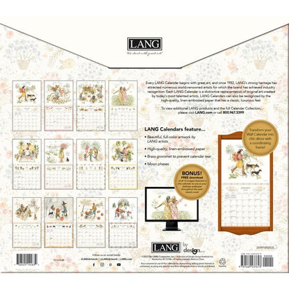 2026 Blissful Moments Wall Calendar