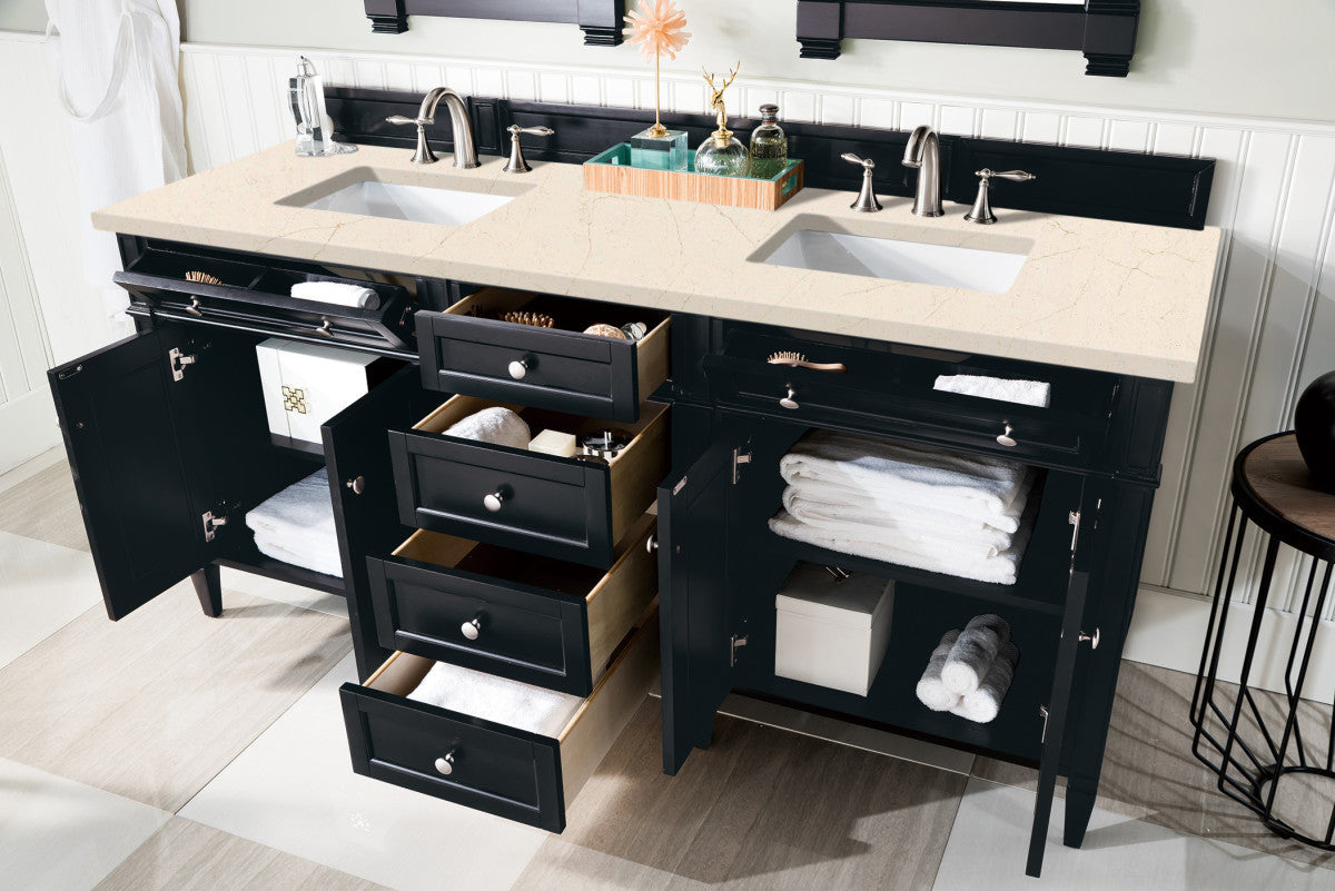 Brittany 72" Double Vanity Cabinet