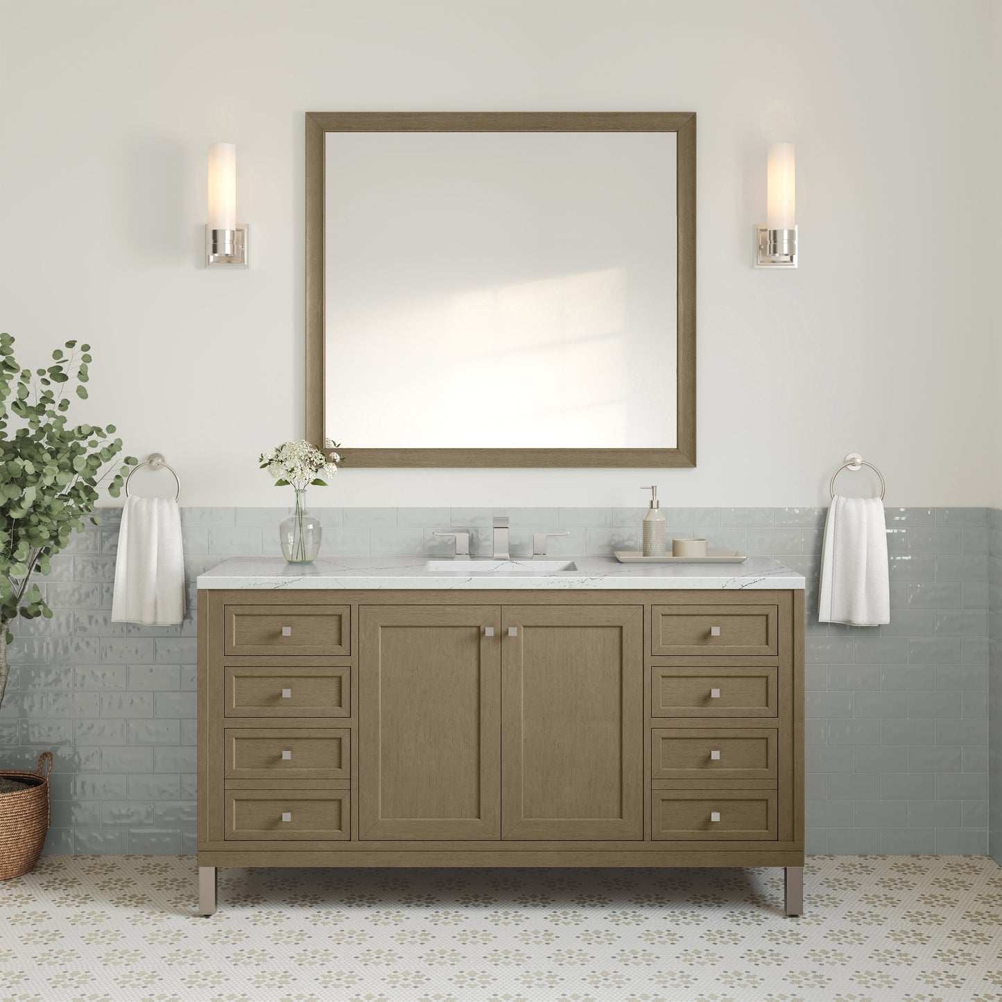 Chicago 60" Single Vanity