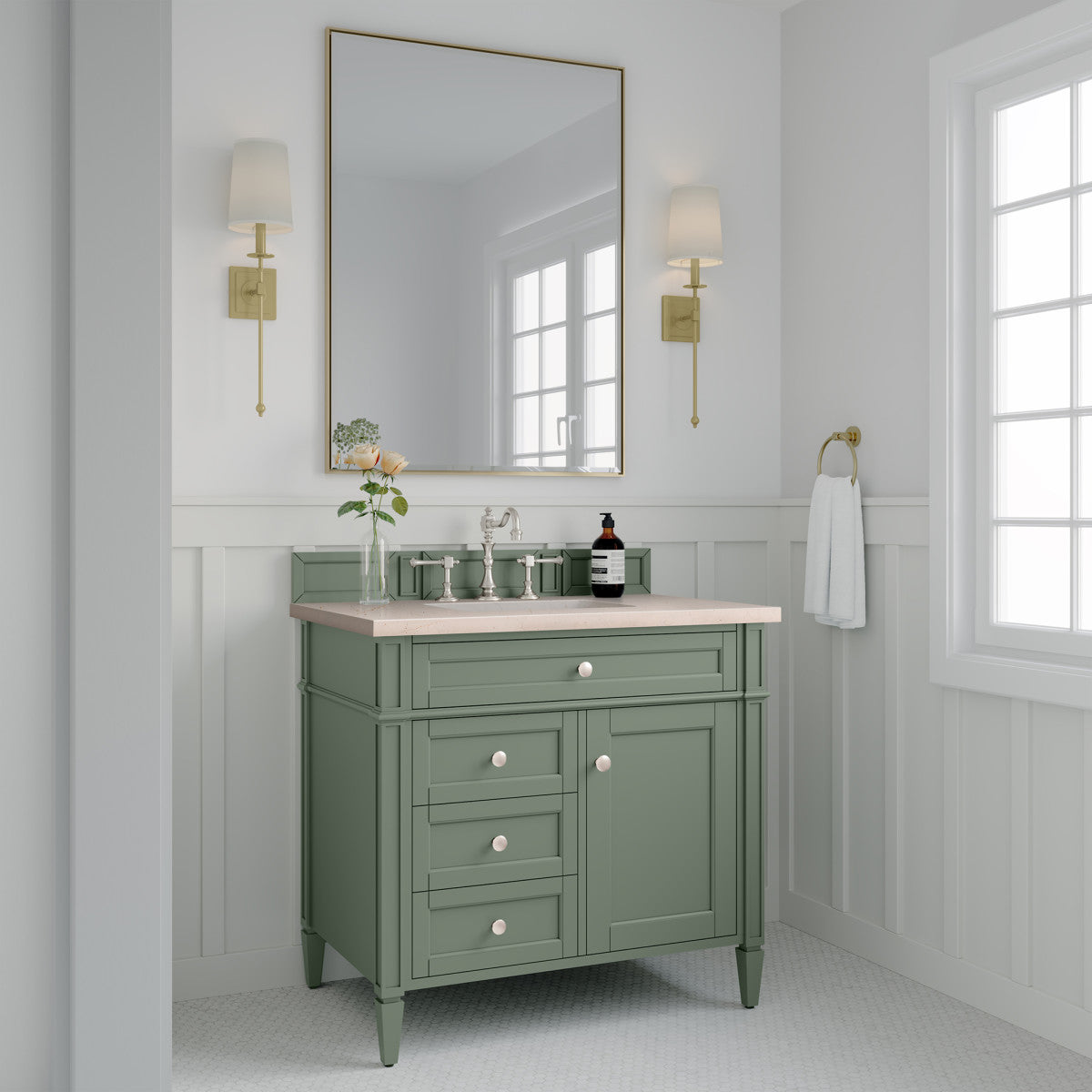 Brittany 36" Single Vanity Cabinet