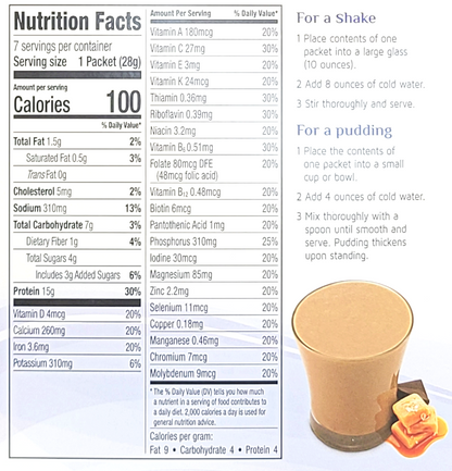 Chocolate Salted Caramel Shake