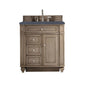 Bristol 30" Single Vanity Cabinet