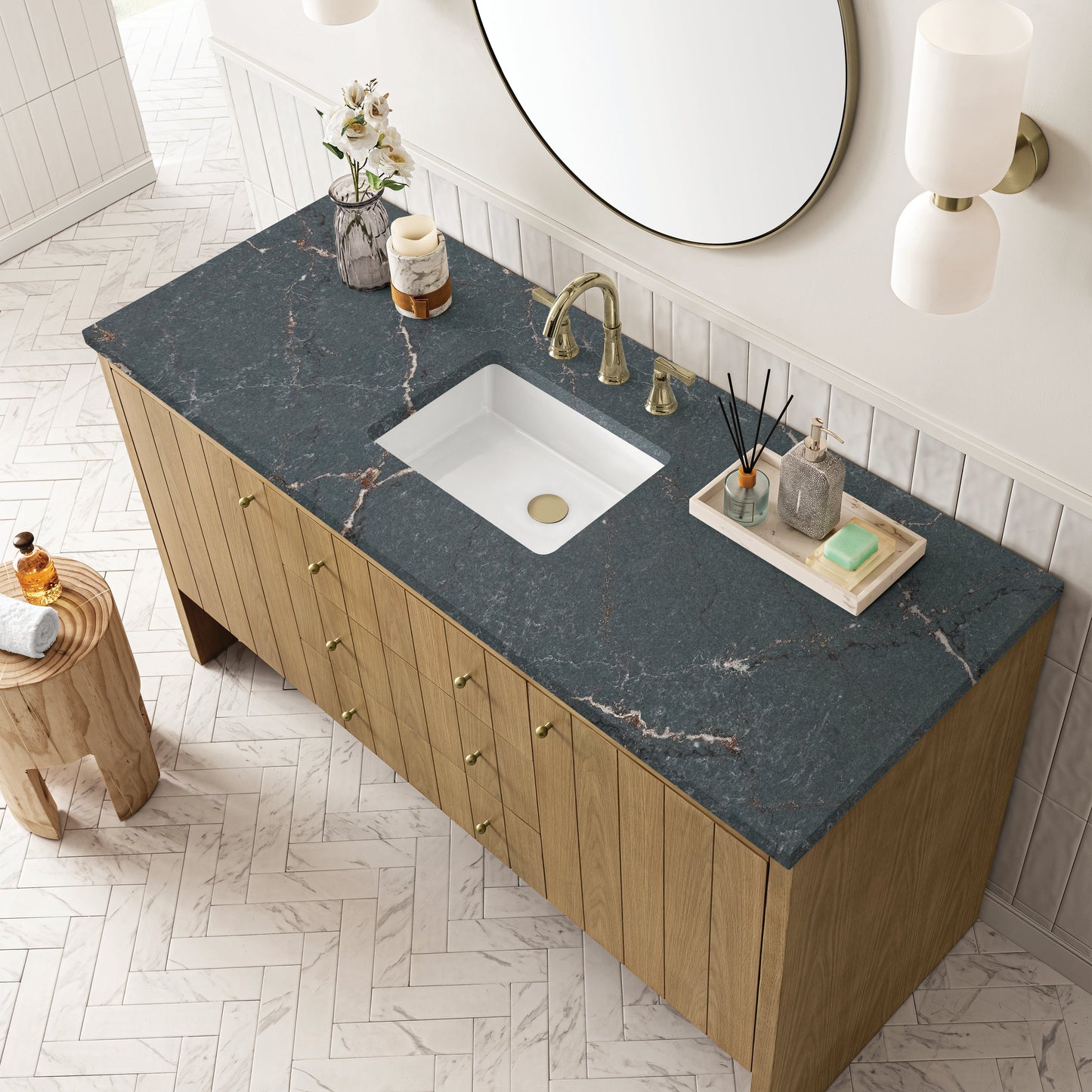 Hudson 60" Single Vanity Cabinet