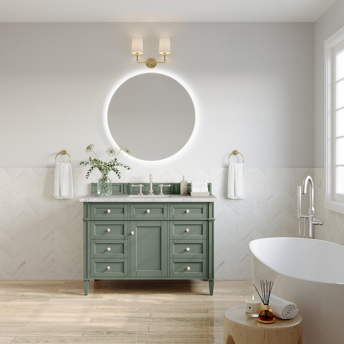 Brittany 48" Single Vanity Cabinet