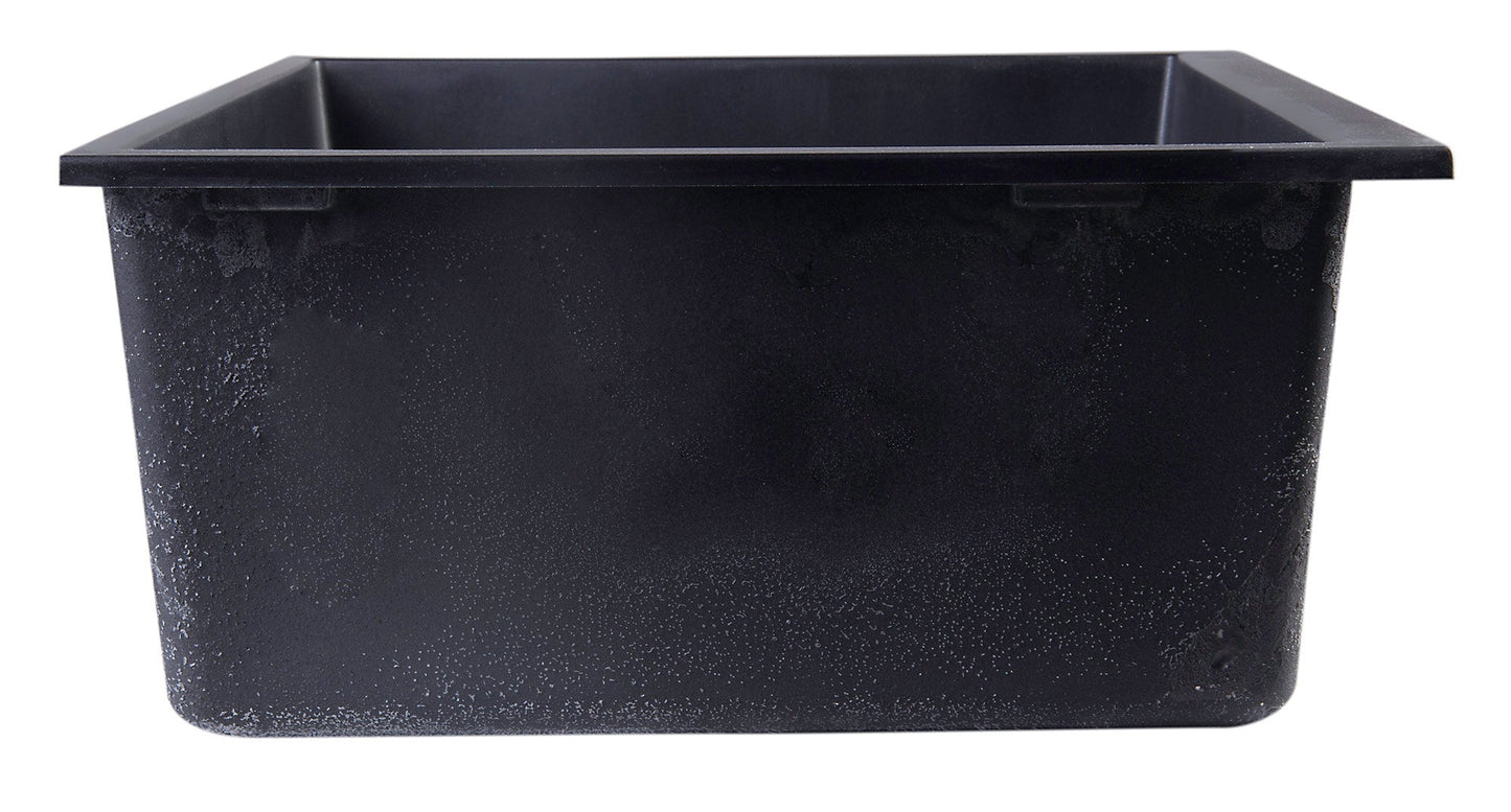 ALFI brand AB3020UM 30" Undermount Single Bowl Granite Composite Kitchen Sink