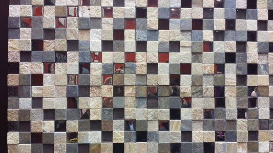 Cubic Beige Mosaic