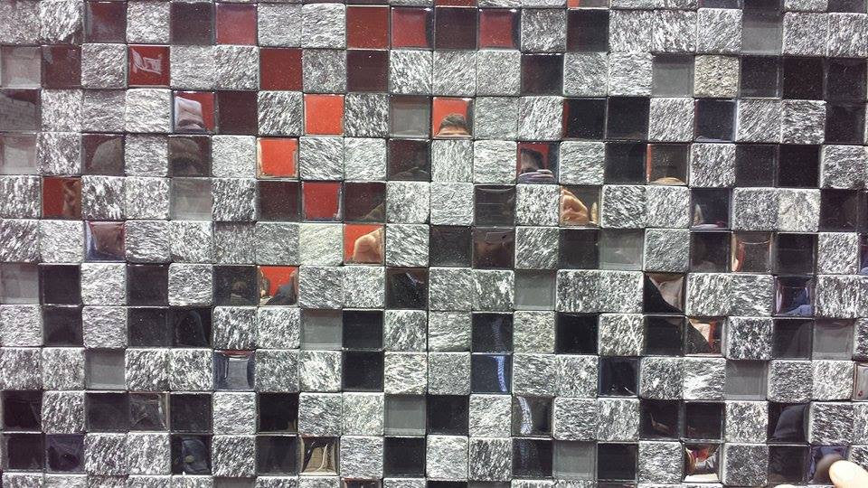 Cubic Black Mosaic