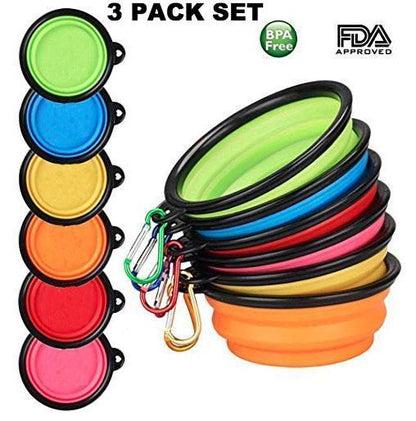 Collapsible Dog Bowls | Family Pet | Under $100 | Kitchen + Metal