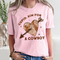 Cupid Aim For A Cowboy, Heart, Western, Country, Comfort Colors Tshirt, Valentine's Day
