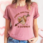 Cupid Aim For A Cowboy, Heart, Western, Country, Super Soft Tshirt, Valentine's Day