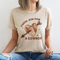 Cupid Aim For A Cowboy, Heart, Western, Country, Super Soft Tshirt, Valentine's Day