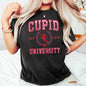 Cupid University, College, University, Love, Comfort Colors Tshirt, Valentine's Day