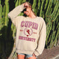 Cupid University, College, University, Love, Sweatshirt, Valentine's Day