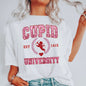 Cupid University, College, University, Love, Comfort Colors Tshirt, Valentine's Day