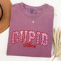 Cupid Vibes, Collegiate, Love, Comfort Colors Tshirt, Valentine's Day