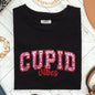 Cupid Vibes, Collegiate, Love, Comfort Colors Tshirt, Valentine's Day