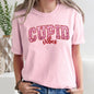 Cupid Vibes, Collegiate, Love, Comfort Colors Tshirt, Valentine's Day