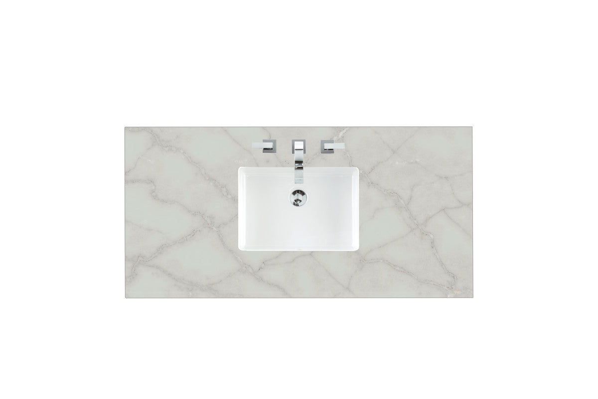 48" Single Top, 3 CM Silestone w/ Sink