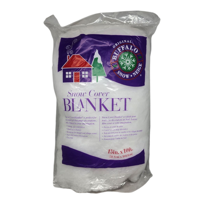 Buffalo Snow Blanket - 15" x 10 Feet