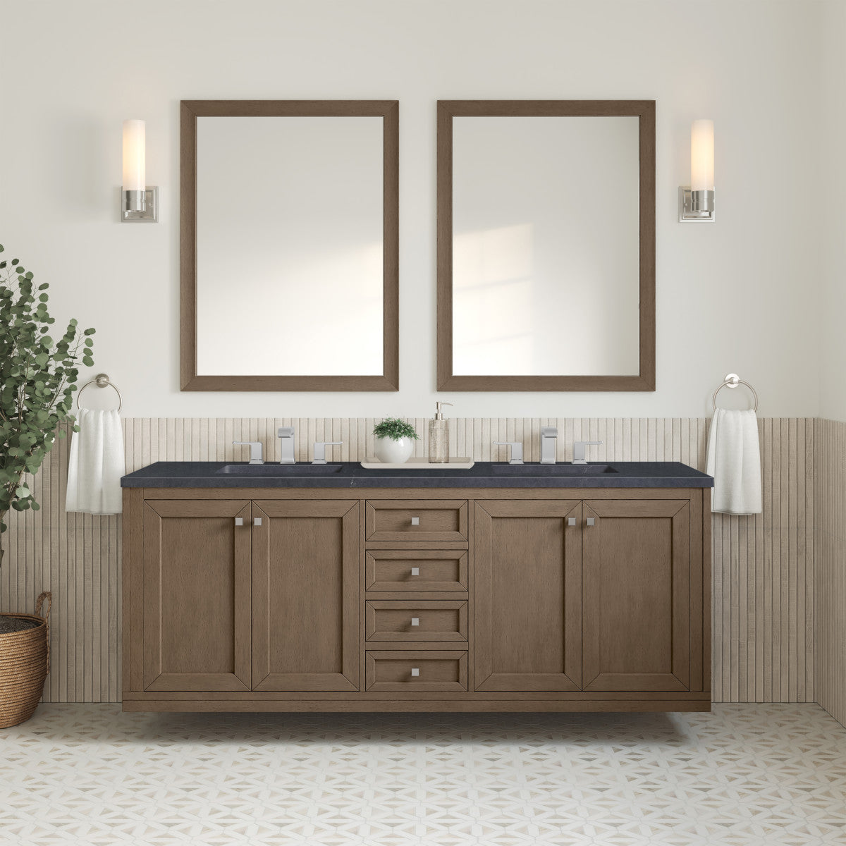 Chicago 72" Double Vanity Cabinet