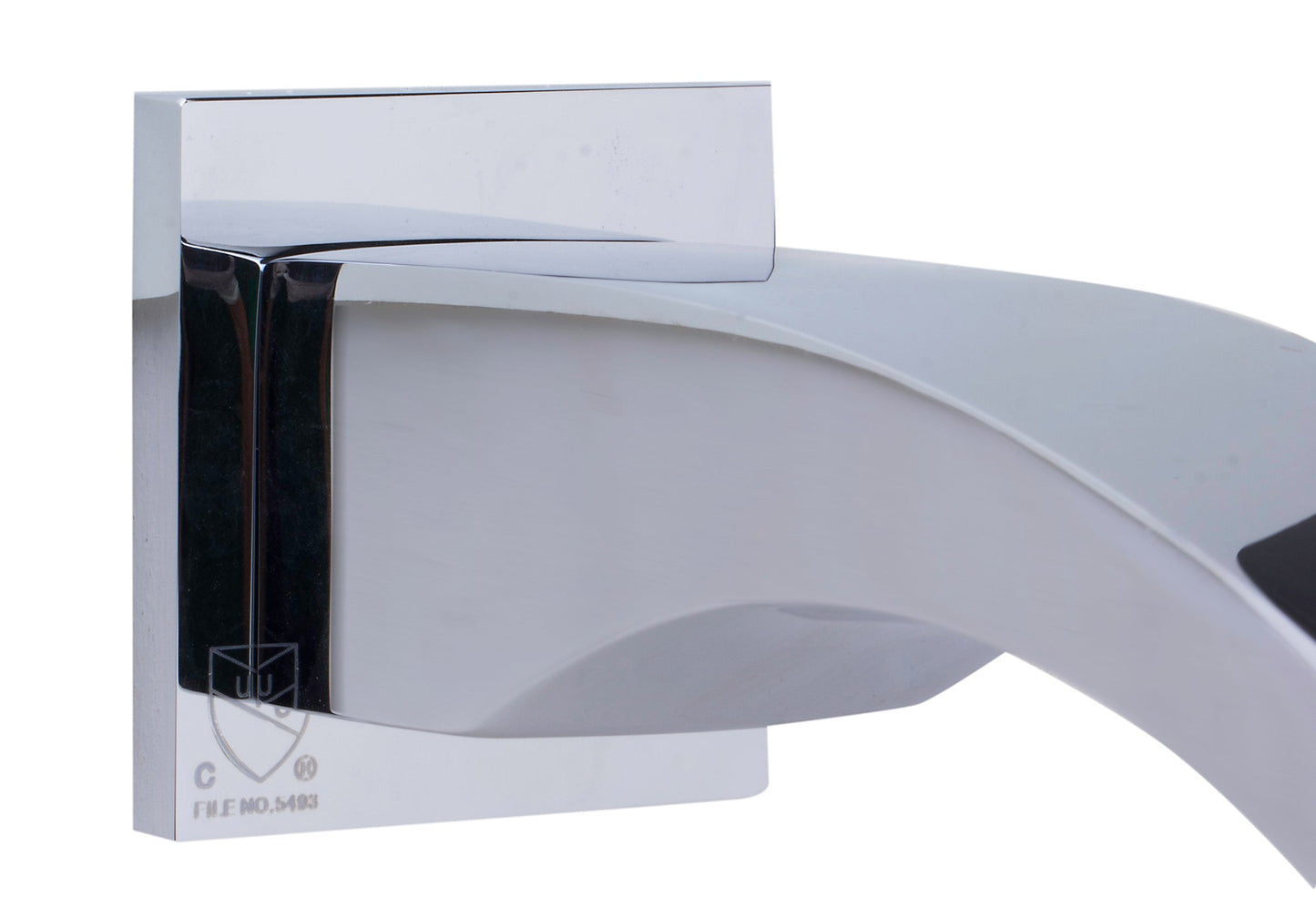 ALFI brand AB3301 Curved Wallmounted Tub Filler Bathroom Spout