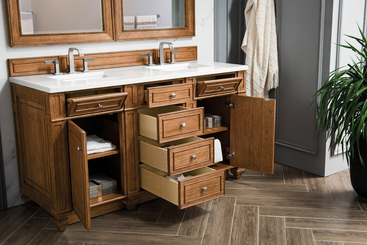 Bristol 60" Double Vanity Cabinet