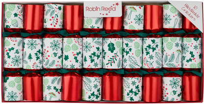 Green Forest  Christmas Party Crackers